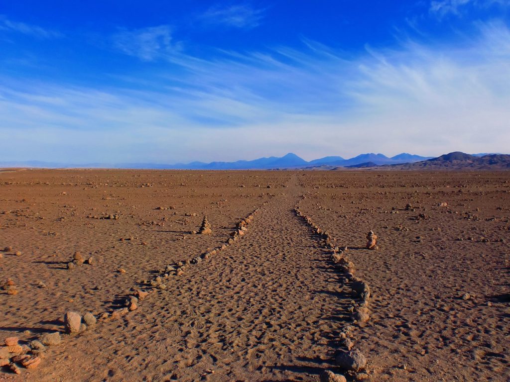 Huella del camino del Inca