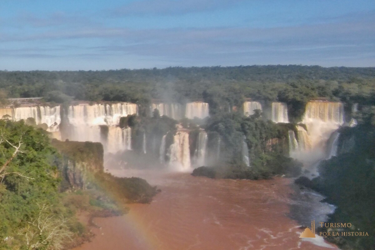 Vista principal hacia cascadas de brasil